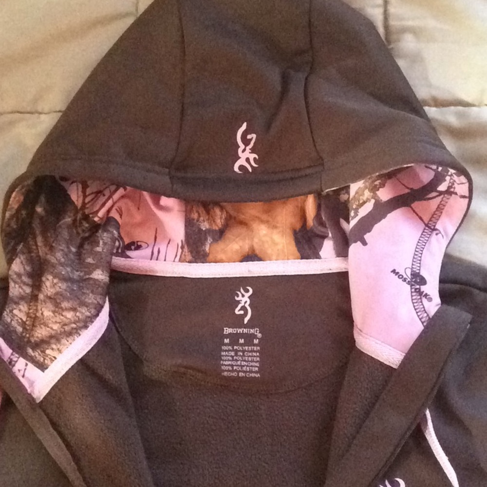 Browning zip hoodie